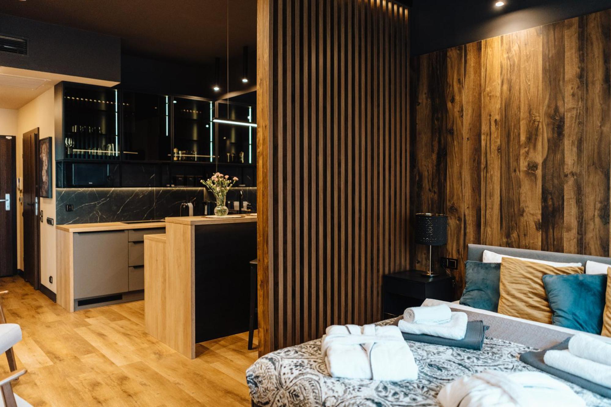Hanza Tower Lux Sauna&Pool Szczecin Exteriör bild